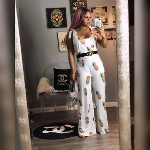 Pineapple jumpsuit